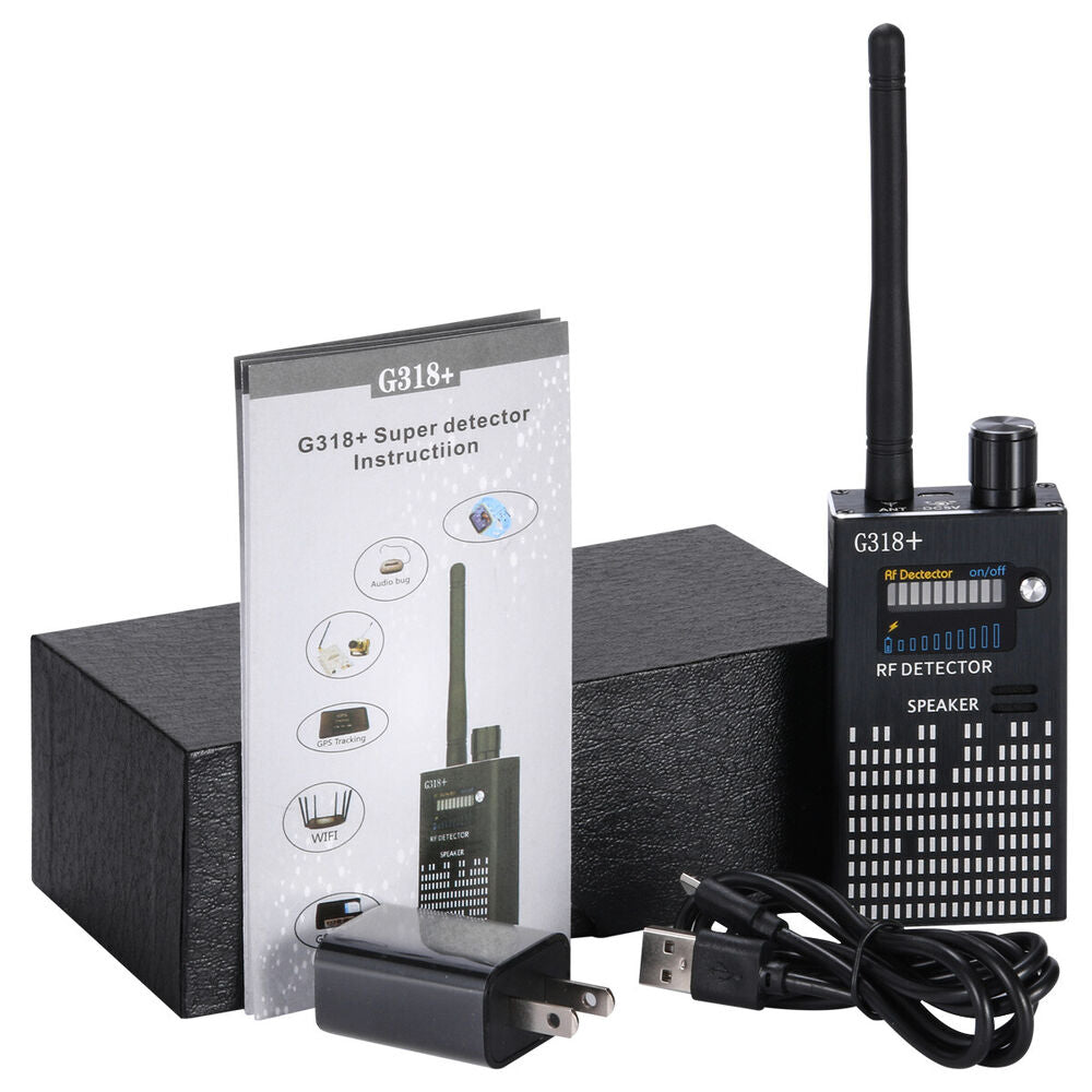 Vivolux | Spionagesignal-Wanzendetektor, HF-Detektor, versteckte Kamera, Laserlinse, GSM-GPS-Gerätefinder
