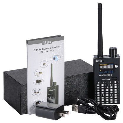 Vivolux | Spionagesignal-Wanzendetektor, HF-Detektor, versteckte Kamera, Laserlinse, GSM-GPS-Gerätefinder