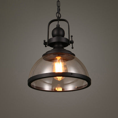 Vivolux | Antike Glas Eisen Retro Industrie Kronleuchter Hängende Deckenleuchten