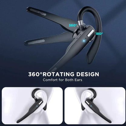 Vivolux | Trucker Dual Mic Drahtloses Bluetooth 5.1 Noise Cancelling Headset/Ohrenhörer