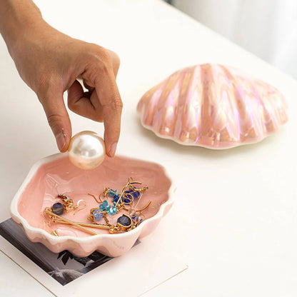 Vivolux | Clam Shell Keramik Schmuckaufbewahrung