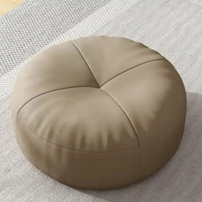 Vivolux | Einfaches japanisches Stil Nappa Leder Fußkissen