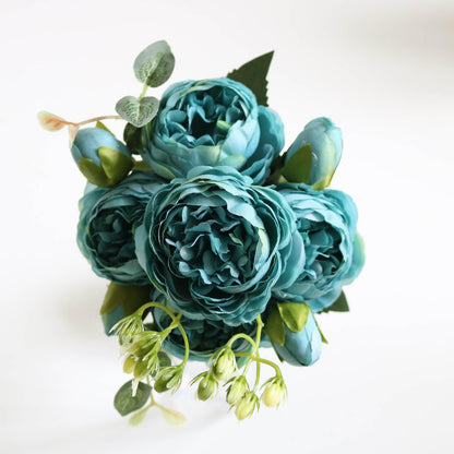Vivolux | Elegant Pfingstrosen Träume - Premium Künstlicher Blumenstrauß