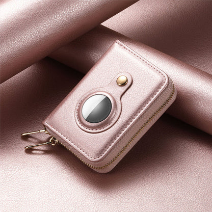 Vivolux | Intelligente AirTag-Reißverschluss-RFID-Leder-Geldbörse