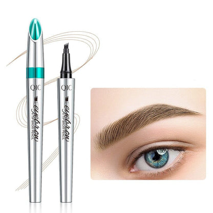 Vivolux | Wasserdichter 3D-Microblading-Augenbrauenstift mit 4 Gabelspitzen