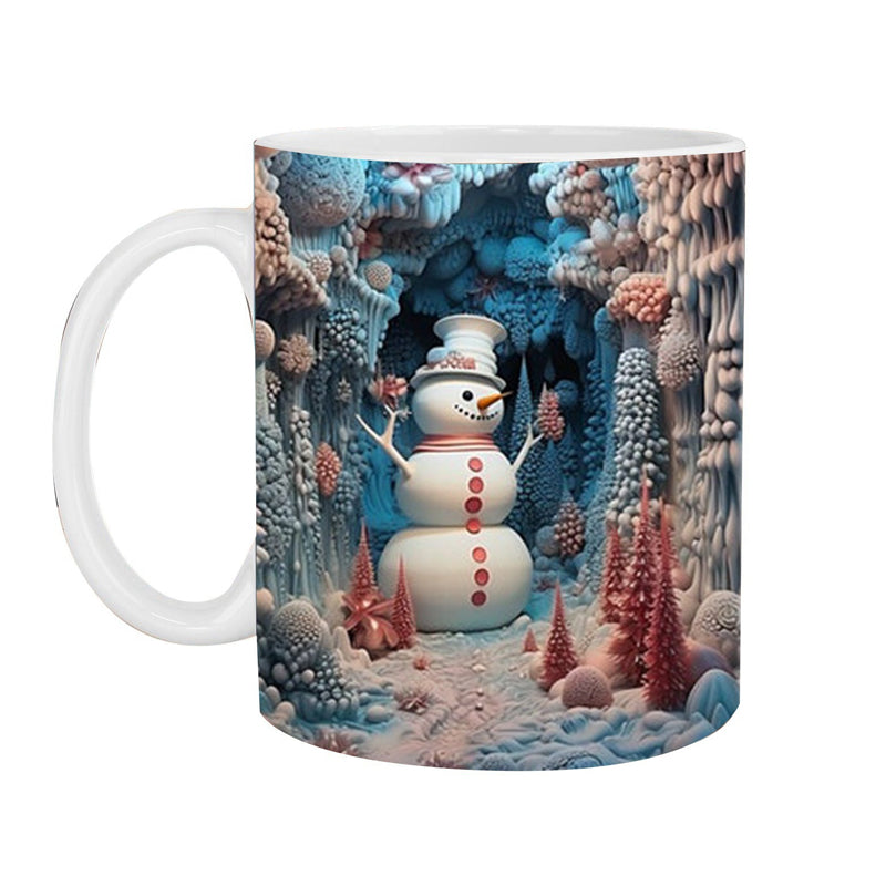 Vivolux | 3D Weihnachts-Schneemann Becher