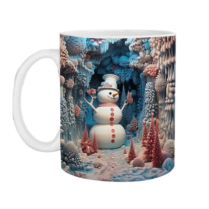 Vivolux | 3D Weihnachts-Schneemann Becher