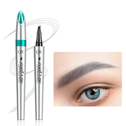 Vivolux | Wasserdichter 3D-Microblading-Augenbrauenstift mit 4 Gabelspitzen