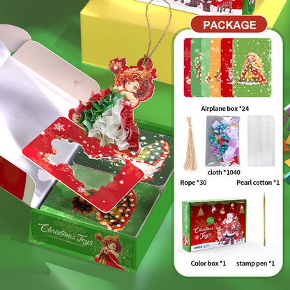 Vivolux | 24 Themen Weihnachtbaum DIY Ornamente