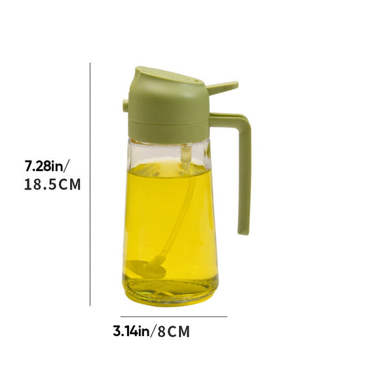 Vivolux | 2-in-1 Glas Öl Sprayer und Spender