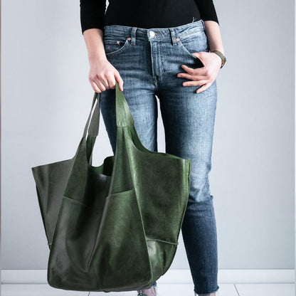 Vivolux | Übergroße Weekender-Handtaschen Aus Leder