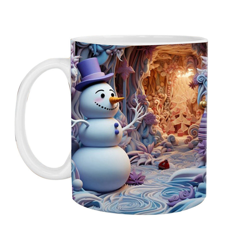 Vivolux | 3D Weihnachts-Schneemann Becher