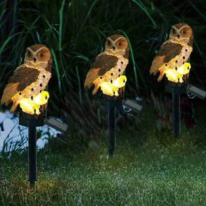 Vivolux | Solarbetriebene Eulen-Gartenlampe - OwlGlow