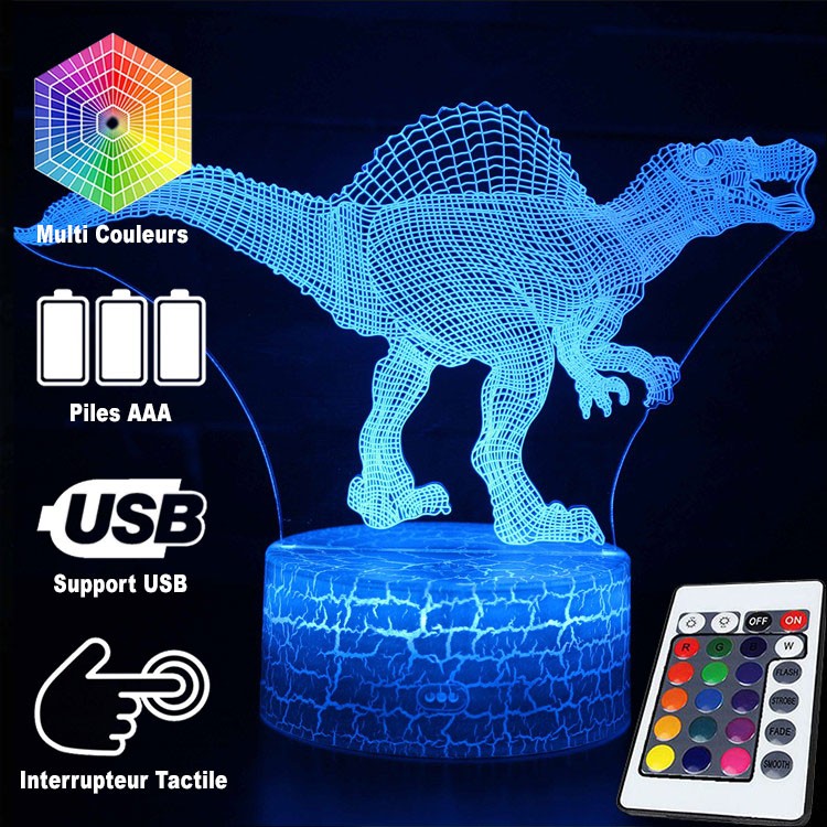 Vivolux | 3D Lampe Dinosaurier Spinosaurus Schrecklich