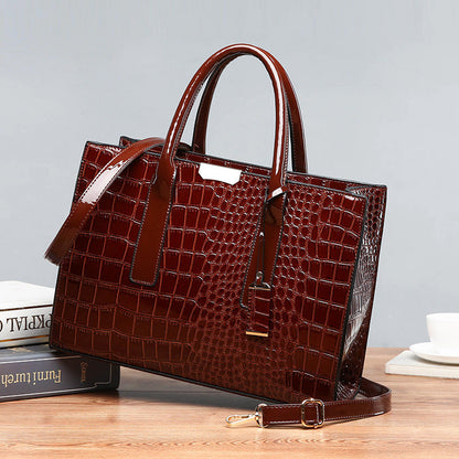 Vivolux | Tasche mit Krokodilprägung.