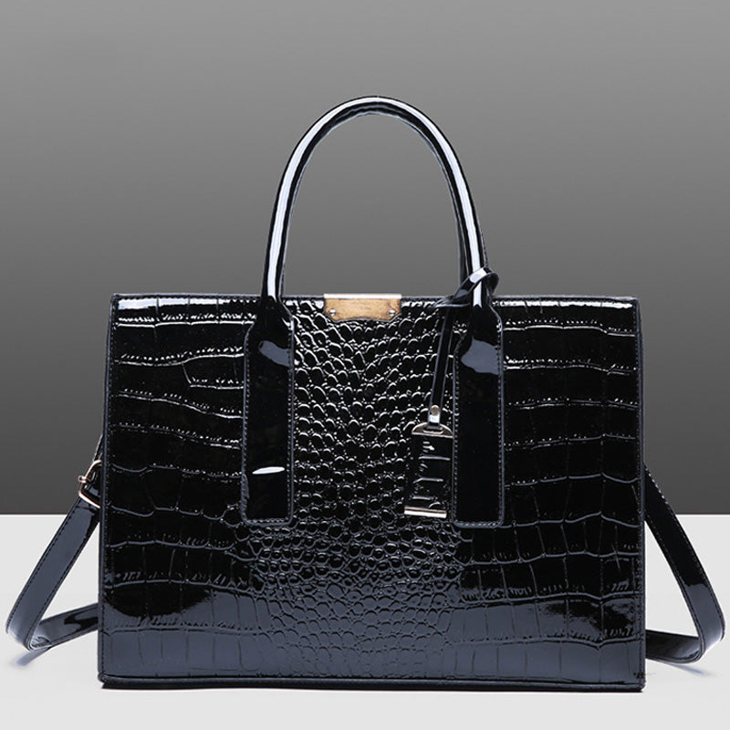 Vivolux | Tasche mit Krokodilprägung.