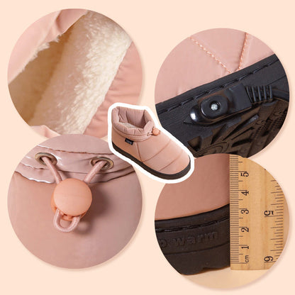 [Wintergeschenk] Elektrisch beheizte Plüschschuhe