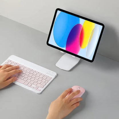 Vivolux Bluetooth-Set: Geräuschlose Tastatur und Maus