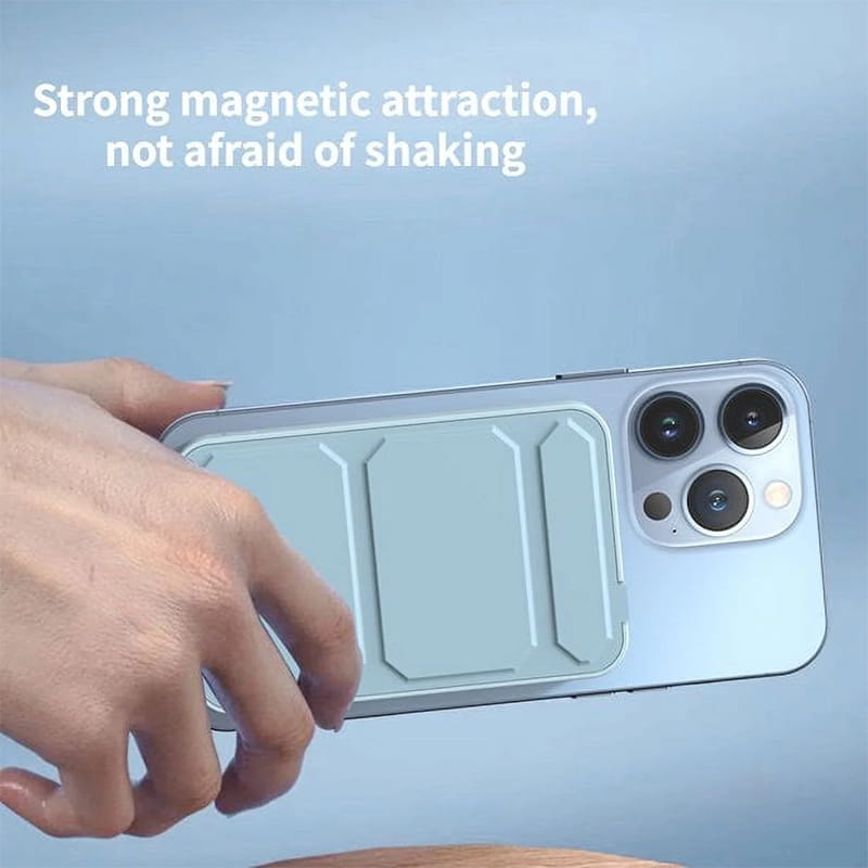 Mini tragbare drahtlose magnetische Powerbank mit Ständer