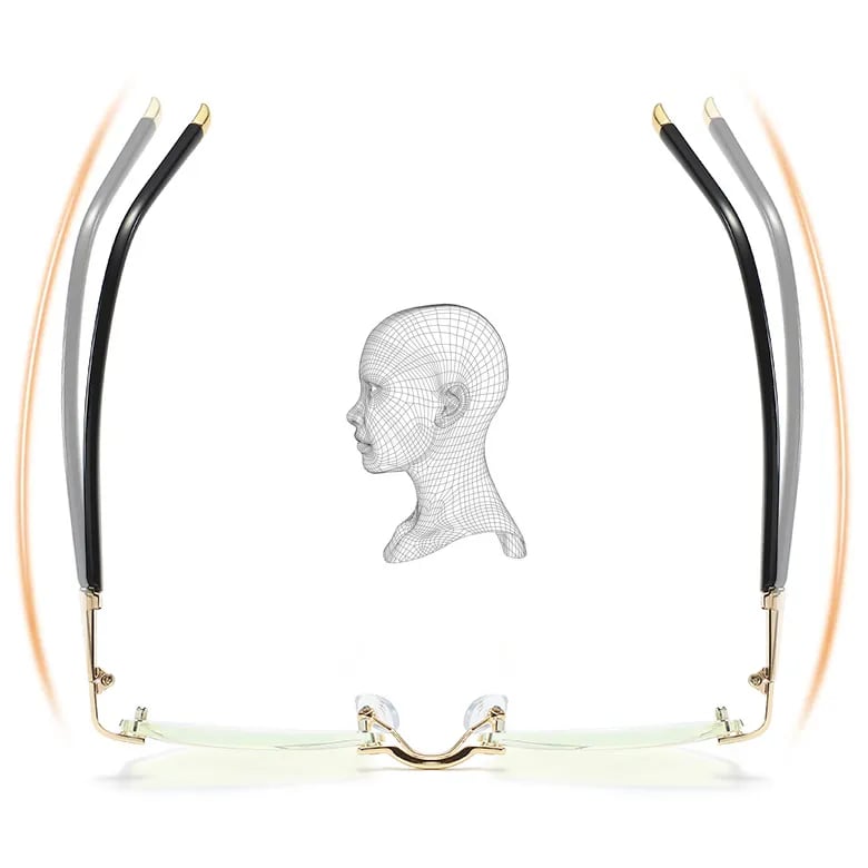 Vivolux | High Hardness Anti-Blau Progressive Fern-und Nahbereich Dual-Use Lesebrille