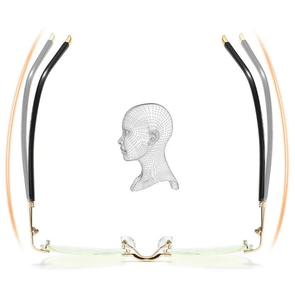 Vivolux | High Hardness Anti-Blau Progressive Fern-und Nahbereich Dual-Use Lesebrille