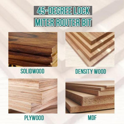 Vivolux | WoodCarver | 45° Gehrungsfräser für perfekte Holzverbindungen