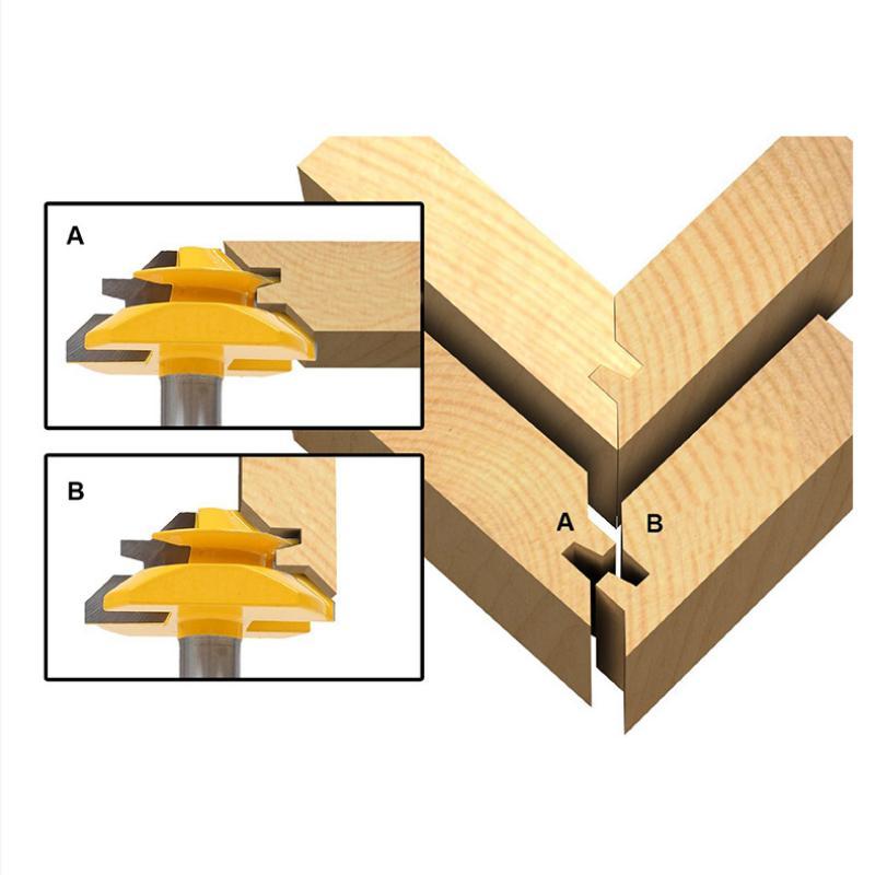 Vivolux | WoodCarver | 45° Gehrungsfräser für perfekte Holzverbindungen