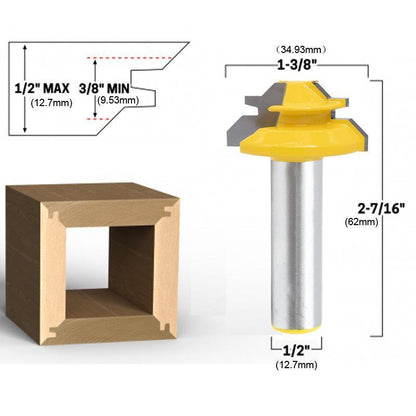 Vivolux | WoodCarver | 45° Gehrungsfräser für perfekte Holzverbindungen
