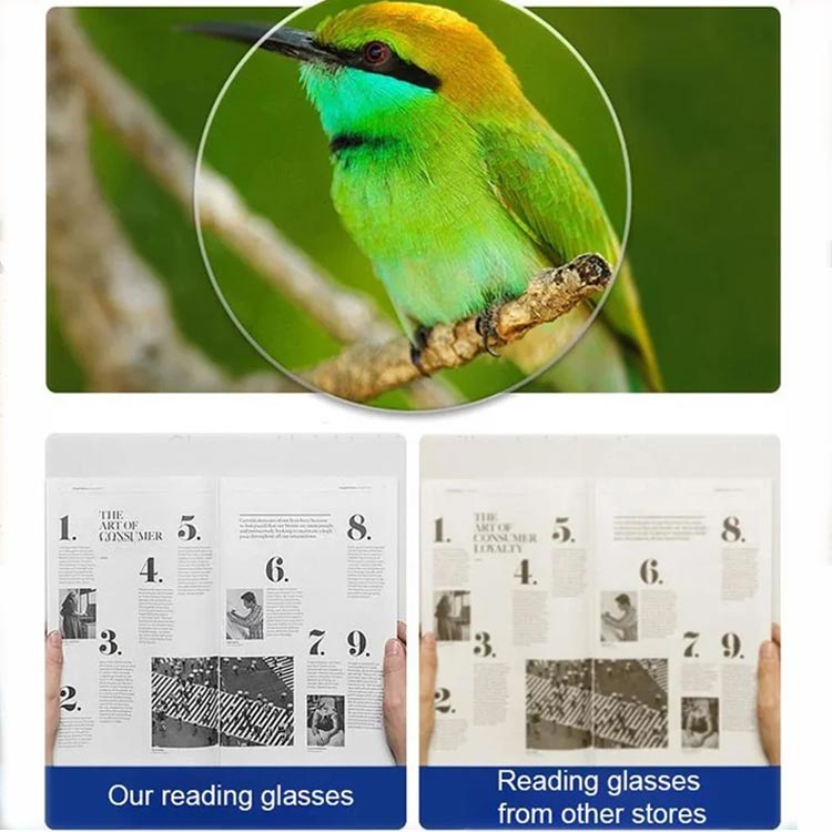 Vivolux | Magnetische Nacken-Hängende Anti-Verlust Anti-Blau Licht Lese-Brille