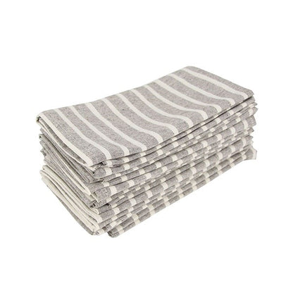Vivolux | Gestreifte Stoffservietten (12er-Pack)