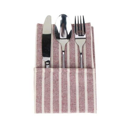 Vivolux | Gestreifte Stoffservietten (12er-Pack)