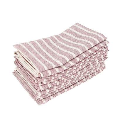 Vivolux | Gestreifte Stoffservietten (12er-Pack)