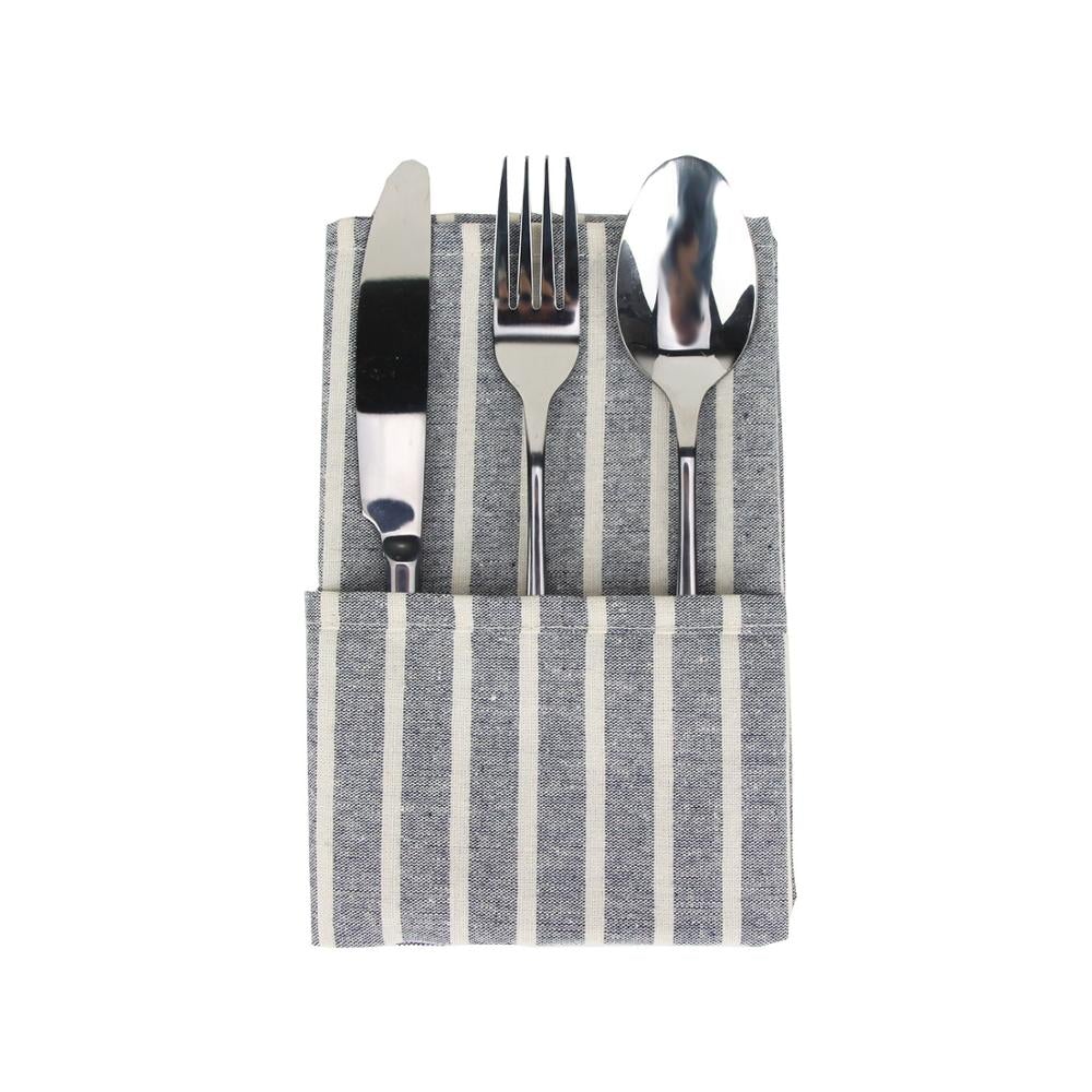 Vivolux | Gestreifte Stoffservietten (12er-Pack)