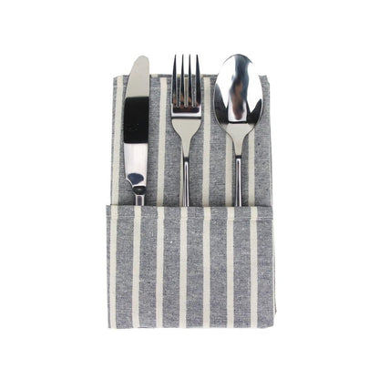 Vivolux | Gestreifte Stoffservietten (12er-Pack)