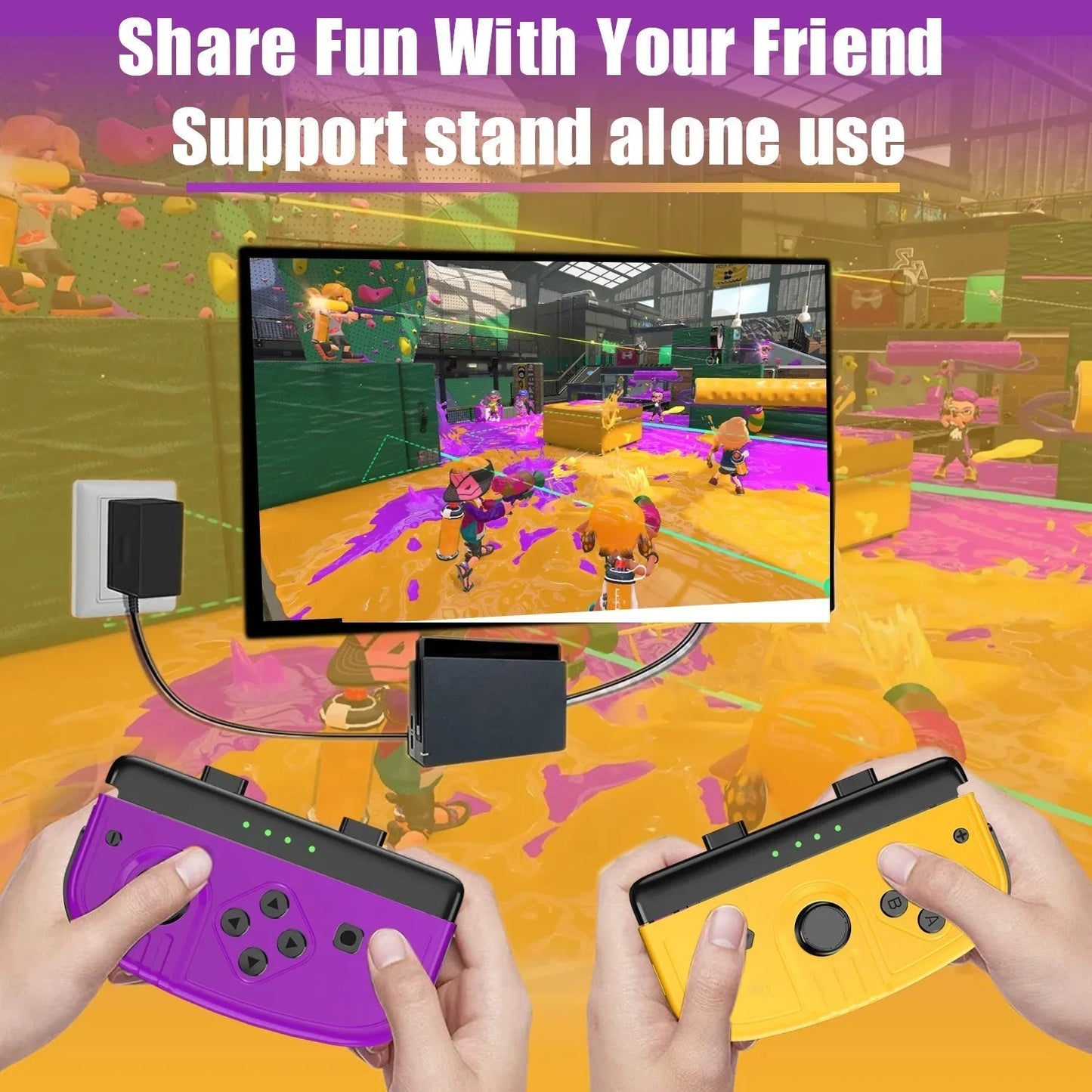 Kabelloses OLED Joycon Gamepad für Nintendo Switch Joyco