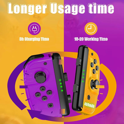 Kabelloses OLED Joycon Gamepad für Nintendo Switch Joyco