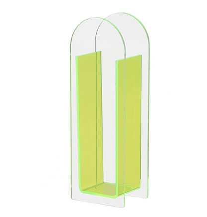 Vivolux | Transparente Acryl-Blumenvase