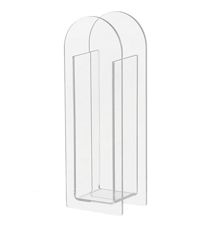 Vivolux | Transparente Acryl-Blumenvase