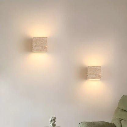 Vivolux | Wandleuchte aus Travertin für eine warme und elegante Atmosphäre