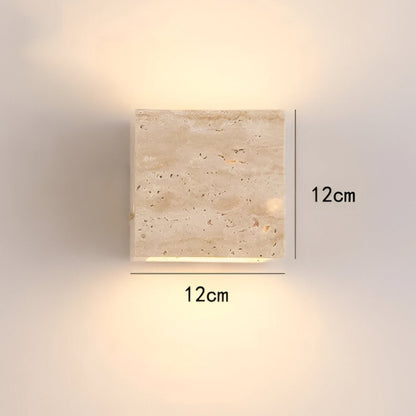 Vivolux | Wandleuchte aus Travertin für eine warme und elegante Atmosphäre