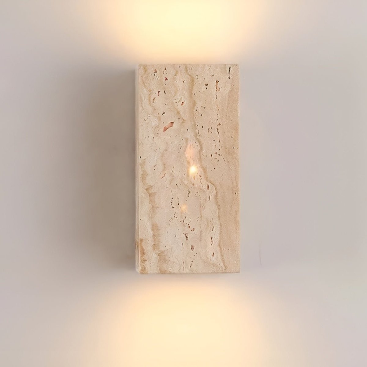 Vivolux | Wandleuchte aus Travertin für eine warme und elegante Atmosphäre
