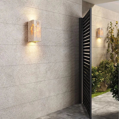 Vivolux | Wandleuchte aus Travertin für eine warme und elegante Atmosphäre