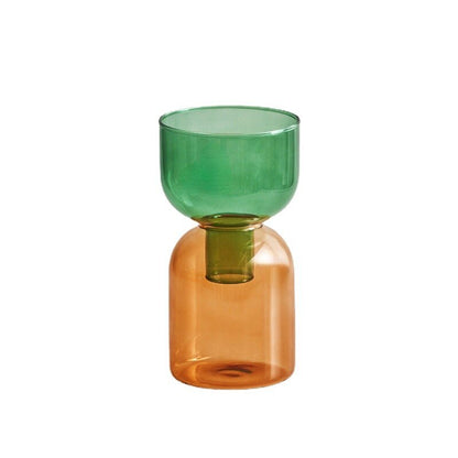 Vivolux | Zweiteiliges Mini-Knospenvase-Terrarium-Set