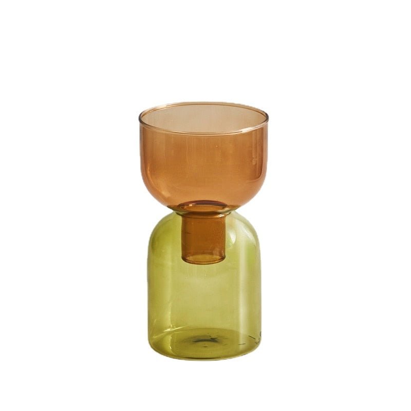 Vivolux | Zweiteiliges Mini-Knospenvase-Terrarium-Set