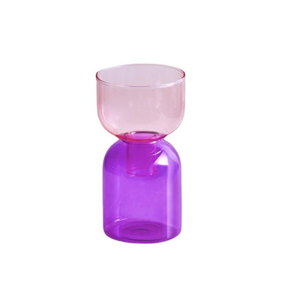 Vivolux | Zweiteiliges Mini-Knospenvase-Terrarium-Set