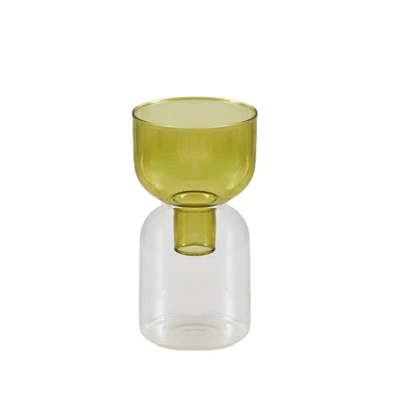 Vivolux | Zweiteiliges Mini-Knospenvase-Terrarium-Set