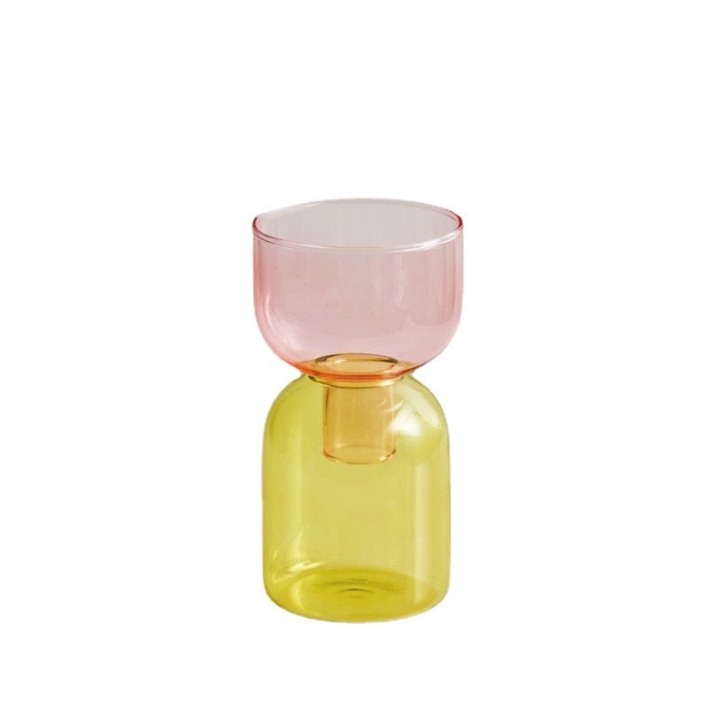Vivolux | Zweiteiliges Mini-Knospenvase-Terrarium-Set