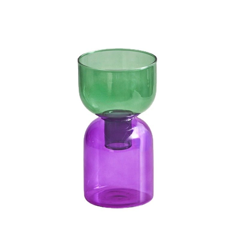 Vivolux | Zweiteiliges Mini-Knospenvase-Terrarium-Set