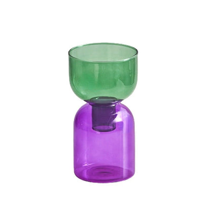 Vivolux | Zweiteiliges Mini-Knospenvase-Terrarium-Set