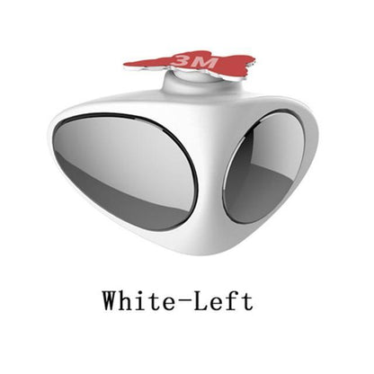 Vivolux | Autospiegel Große Sicht Rückansicht Hilfs Rückwärts Blindzone Weitwinkel Spiegel 360 Drehung Einstellbar Doppelobjektiv Coach Spiegel